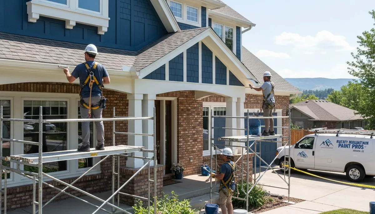 Denver, CO painting contractor delivering professional interior and exterior house painting services