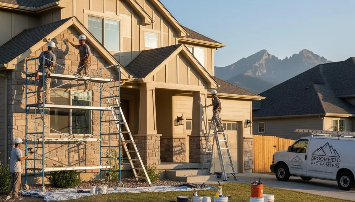 Professional painter serving Denver, CO for residential and commercial painting projects
