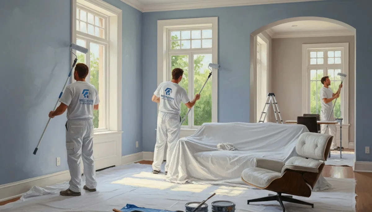 Denver, CO interior house painting by Denver Paint Pros with clean, durable finish for local homes